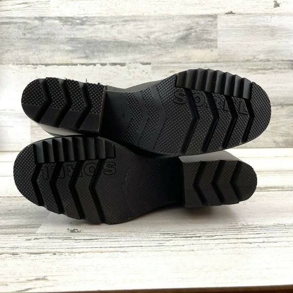 Sorel Cate Tall Rain & Waterproof Ready Boots Blac - Picture 9 of 16